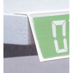 LINEAIRE PORTE PRIX A COLLER 1000x26mm (LOT DE 10)