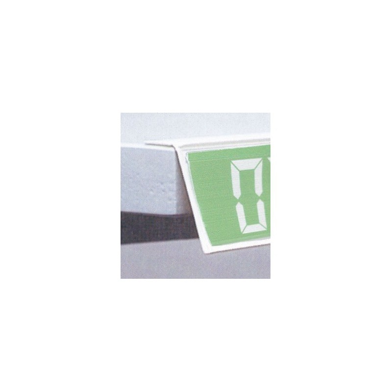 LINEAIRE PORTE PRIX A COLLER 1000x26mm (LOT DE 10)