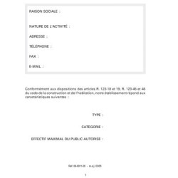 REGISTRE CONTROLE TECHNIQUE SECURITE