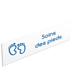 Tête de rayon Soins des pieds - Illustration standard par Pictographix