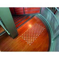 Plots podotactiles en aluminium