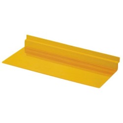 Tablette droite pour panneau rainuré