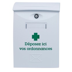 Lettrage pour boite aux lettres