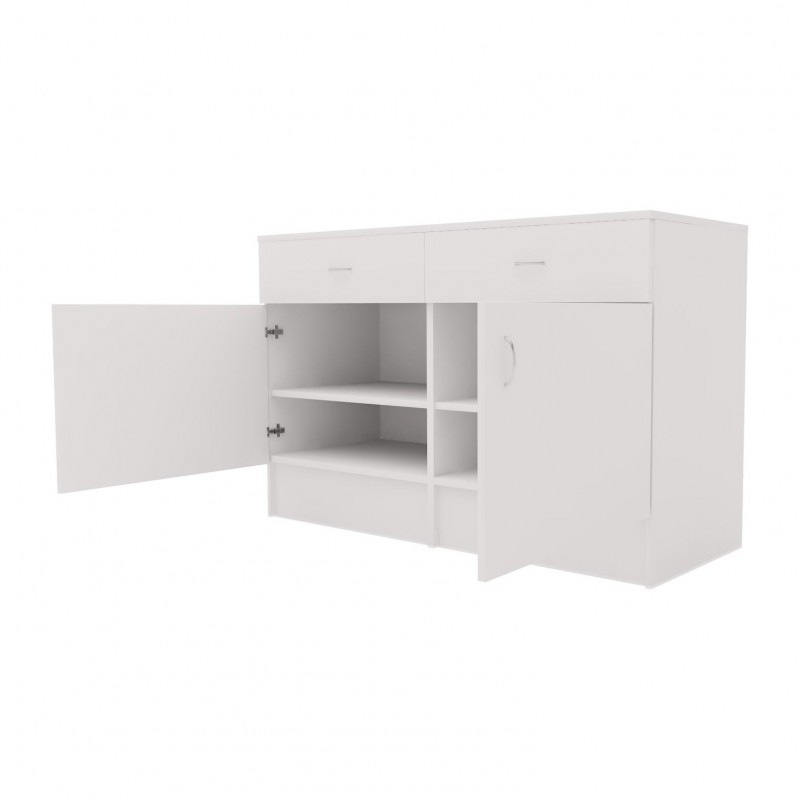 Paire de portes pour Plan de travail H70 L2x35cm