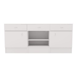 Paire de portes pour Plan de travail H70 L2x35cm