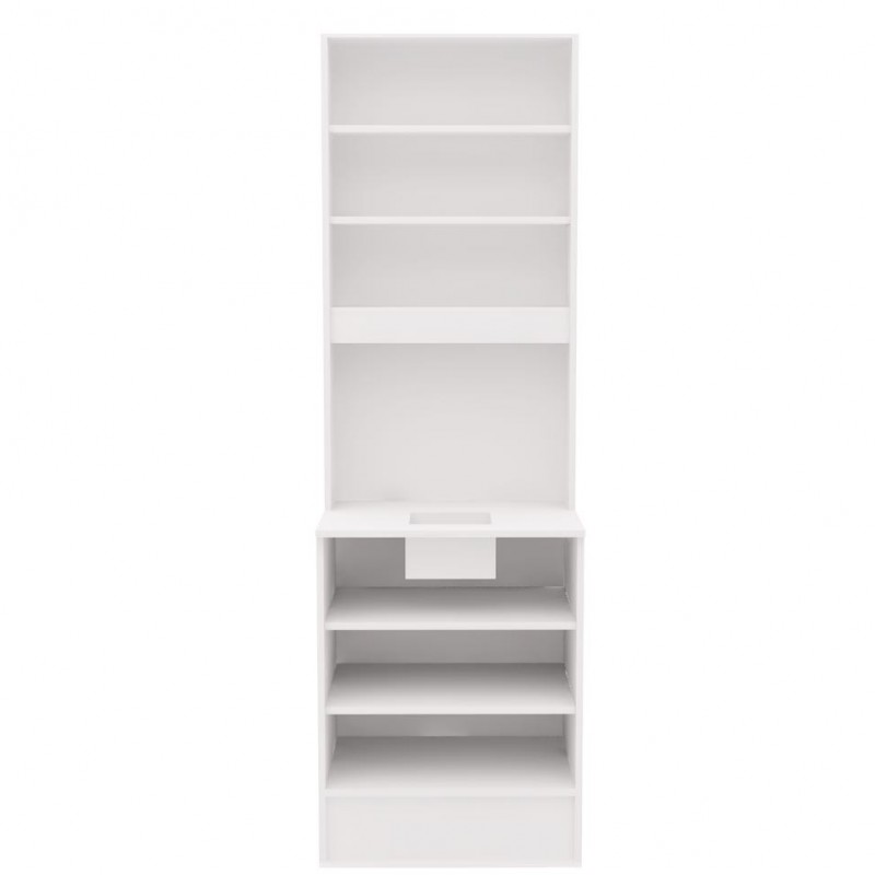 Meuble haut de laboratoire, largeur 73 cm avec evier