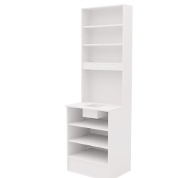Meuble haut de laboratoire, largeur 73 cm avec evier