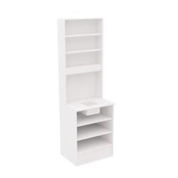Meuble haut de laboratoire, largeur 73 cm avec evier