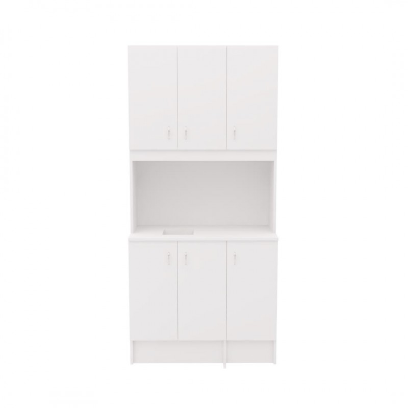 Meuble haut de laboratoire, largeur 109 cm avec evier