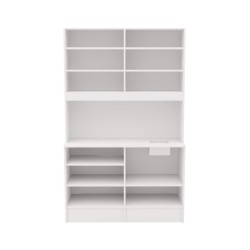 Meuble haut de laboratoire, largeur 145 cm avec evier