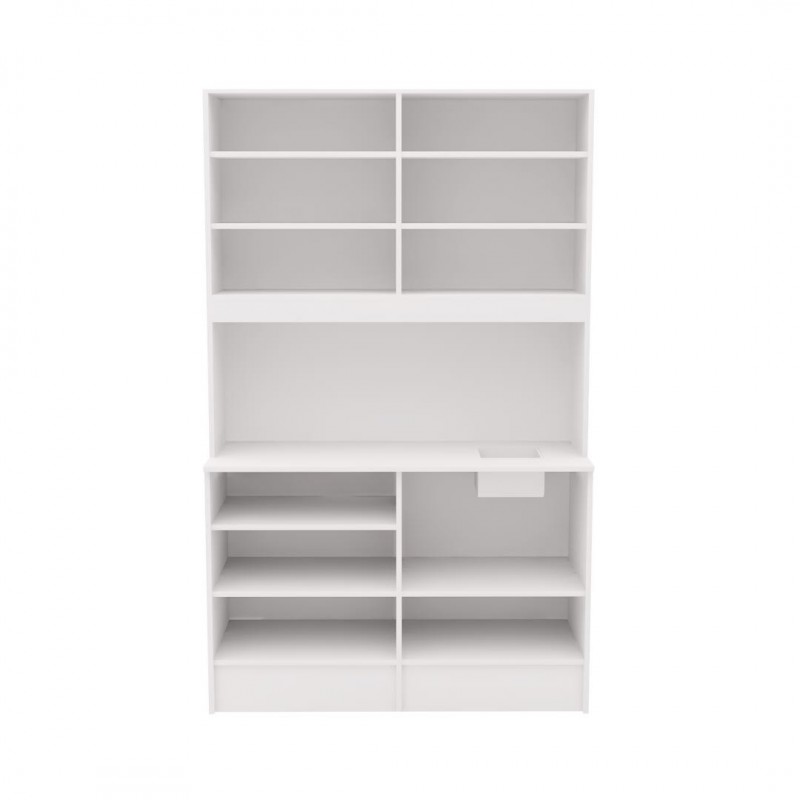 Meuble haut de laboratoire, largeur 145 cm avec evier