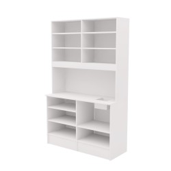 Meuble haut de laboratoire, largeur 145 cm avec evier