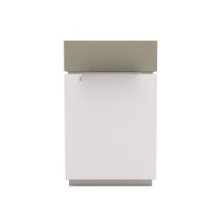 Comptoir d'accueil simple - Gamme Alpha Métal
