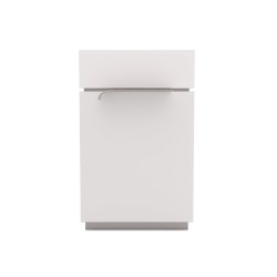 Comptoir d'accueil simple - Gamme Alpha Métal