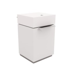 Comptoir d'accueil simple - Gamme Alpha Métal