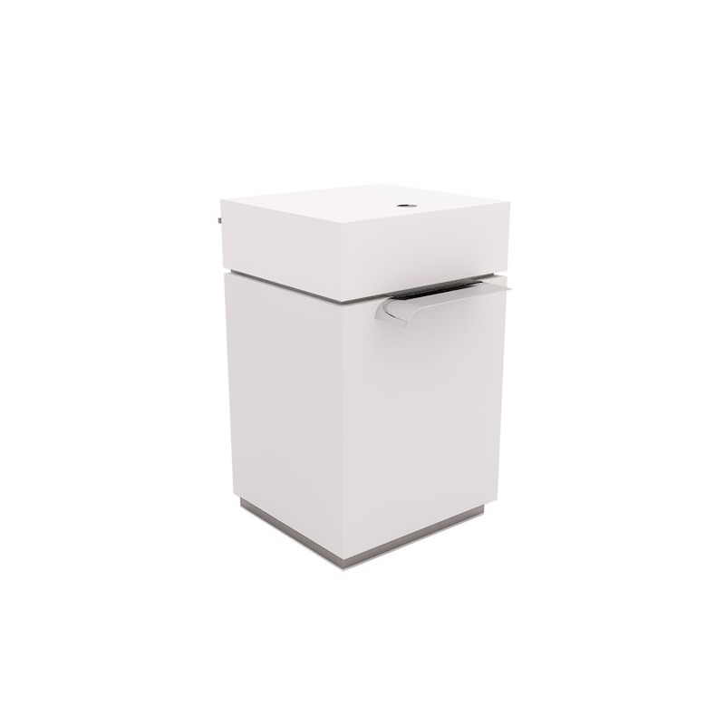 Comptoir d'accueil simple - Gamme Alpha Métal