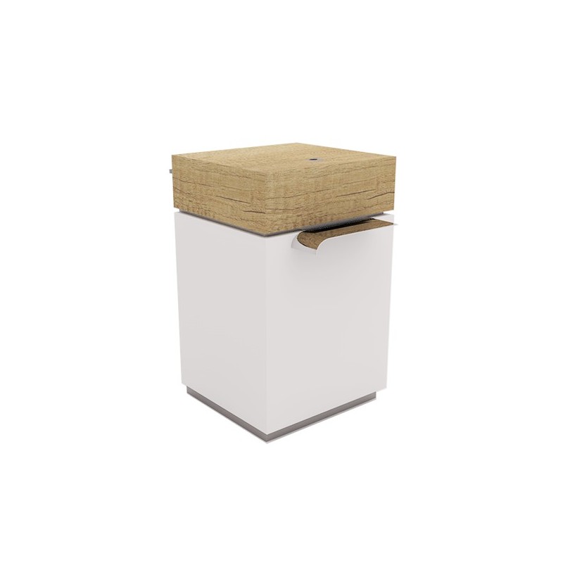 Comptoir d'accueil simple - Gamme Alpha Métal