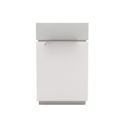 Comptoir d'accueil simple - Gamme Alpha Métal