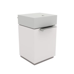 Comptoir d'accueil simple - Gamme Alpha Métal