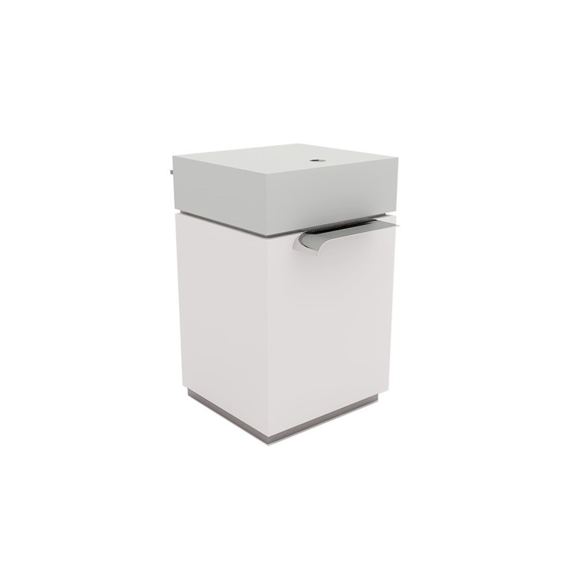 Comptoir d'accueil simple - Gamme Alpha Métal