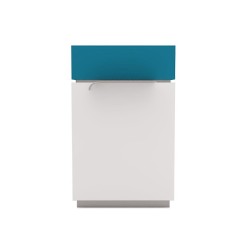 Comptoir d'accueil simple - Gamme Alpha Métal