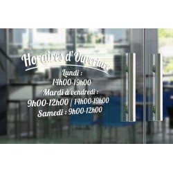 Stickers horaires adhésifs - Vintage 1
