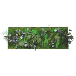 Cadre végétal grand panoramique - 135x50 cm