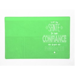 Porte ordonnance 3 poches - PVC Cristal