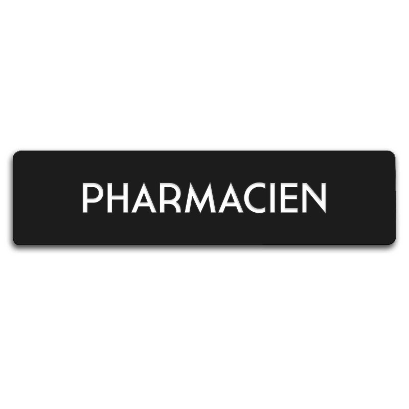 Badge Pharmacien rectangulaire