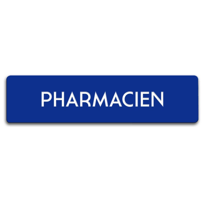 Badge Pharmacien rectangulaire