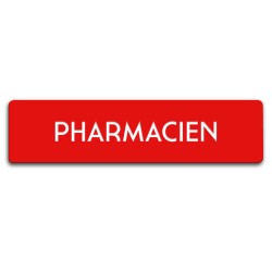 Badge Pharmacien rectangulaire