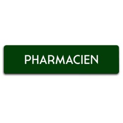 Badge Pharmacien rectangulaire