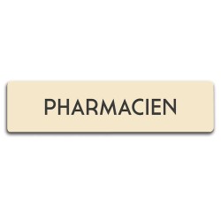 Badge Pharmacien rectangulaire