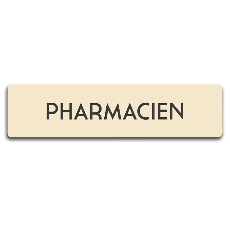 Badge Pharmacien rectangulaire