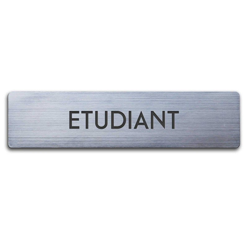 Badge Étudiant rectangulaire