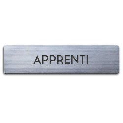 Badge Apprenti rectangulaire