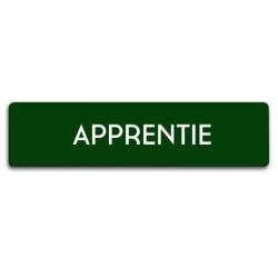 Badge Apprentie rectangulaire