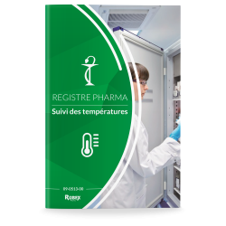 Registre pour le suivi des températures des médicaments thermosensibles