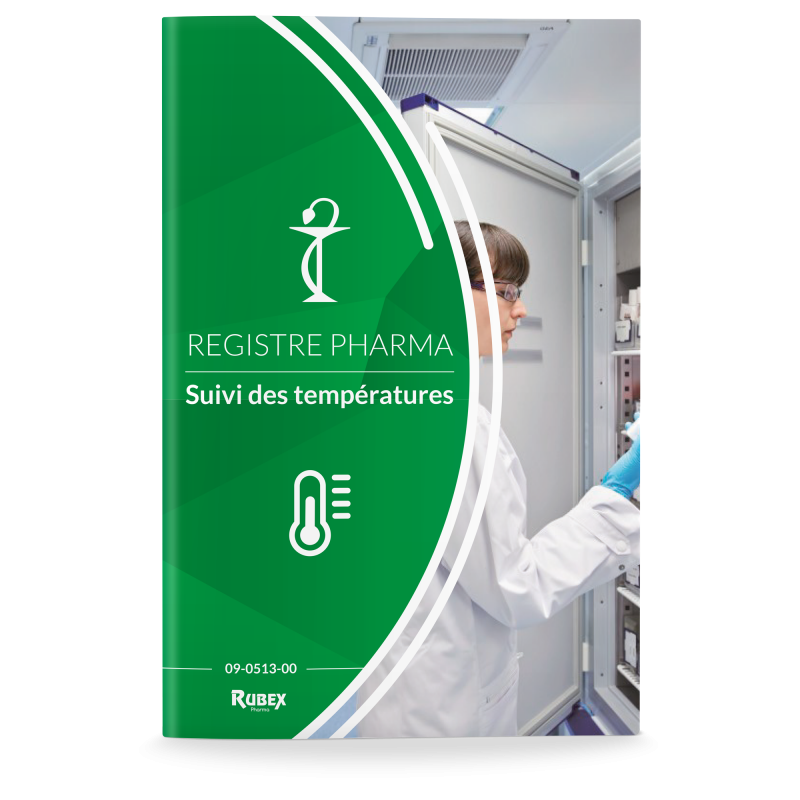 Registre pour le suivi des températures des médicaments thermosensibles