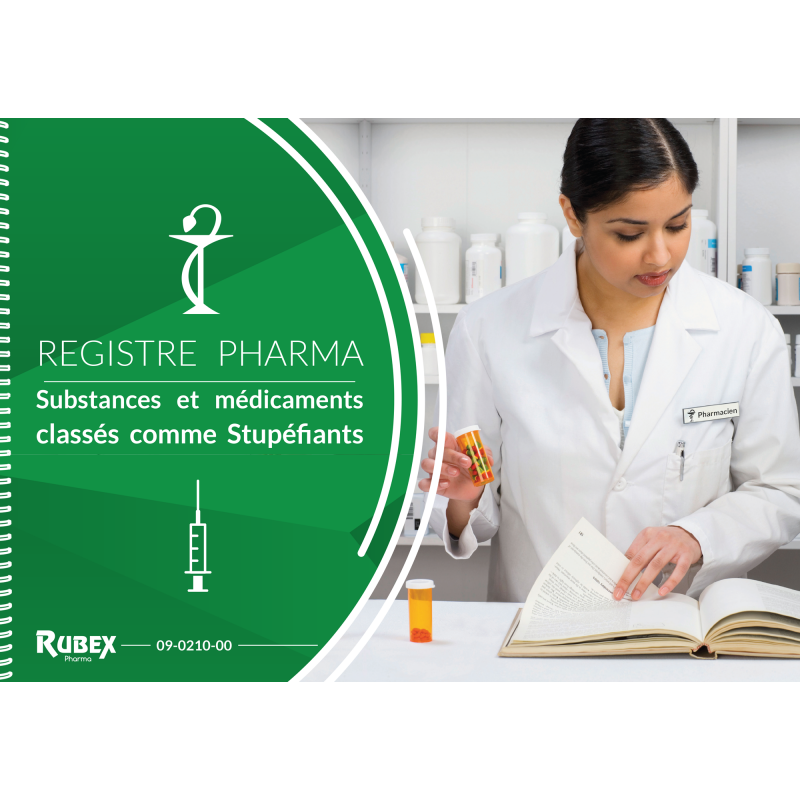 Registre comptable des stupéfiants - Format A4