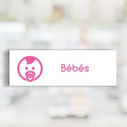 Tête de rayon Bébés - Illustration standard par Pictographix