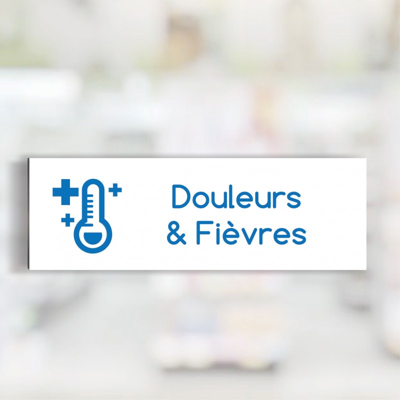Tête de rayon Douleurs & Fièvres - Illustration standard par Pictographix