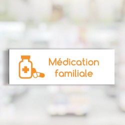 Tête de rayon Médication familiale - Illustration standard par Pictographix