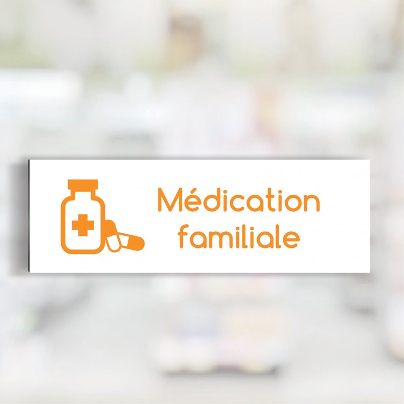 Tête de rayon Médication familiale - Illustration standard par Pictographix