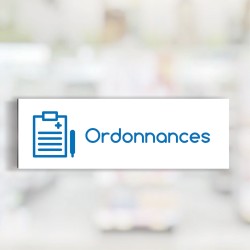 Tête de rayon Ordonnances - Illustration standard par Pictographix