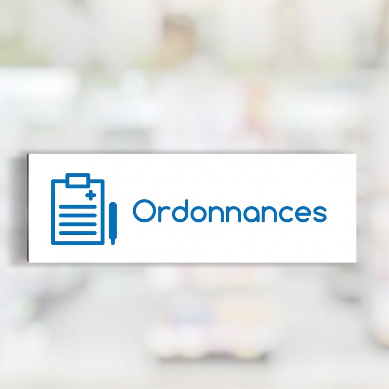 Tête de rayon Ordonnances - Illustration standard par Pictographix