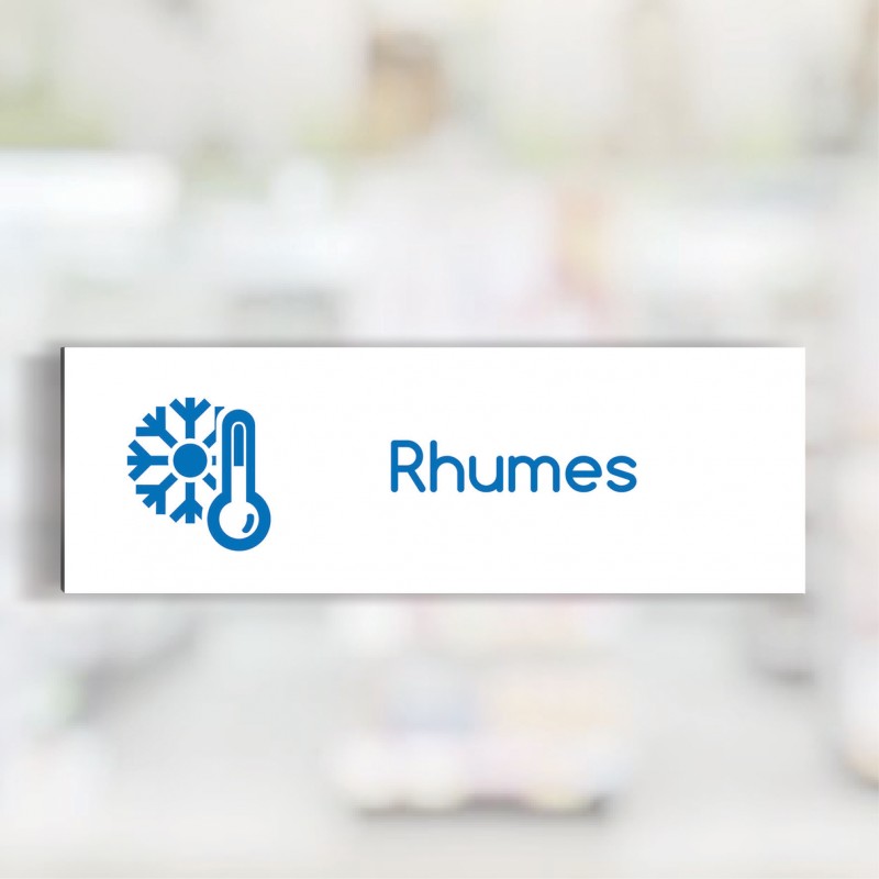 Tête de rayon Rhumes - Illustration standard par Pictographix