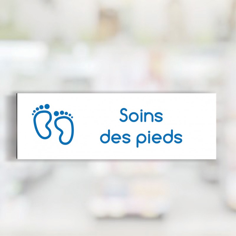 Tête de rayon Soins des pieds - Illustration standard par Pictographix