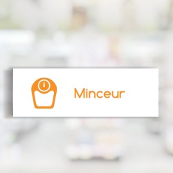 Tête de rayon Minceur - Illustration standard par Pictographix