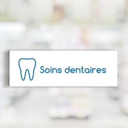 Tête de rayon Soins dentaires - Illustration standard par Pictographix